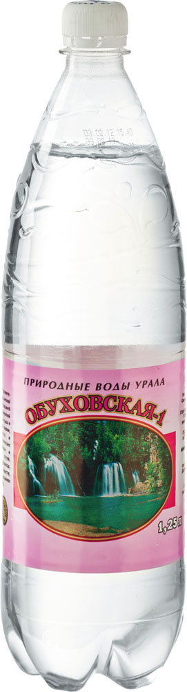 

Вода минеральная Обуховская №1 газированная 1250 мл