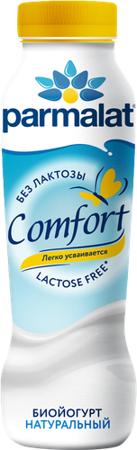

Биойогурт питьевой Parmalat Comfort натуральный безлактозный 290 г