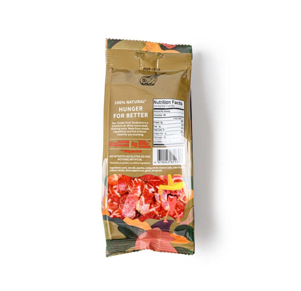 

Снэки Dalla Natura Mesquite BBQ сыровяленые из свинины 28 г