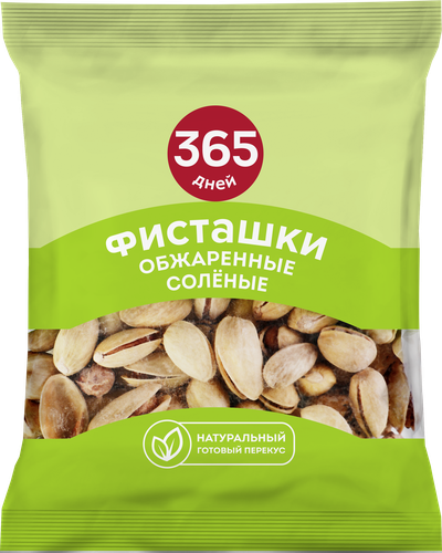 

Фисташки 365 дней жареные соленые, 100 г