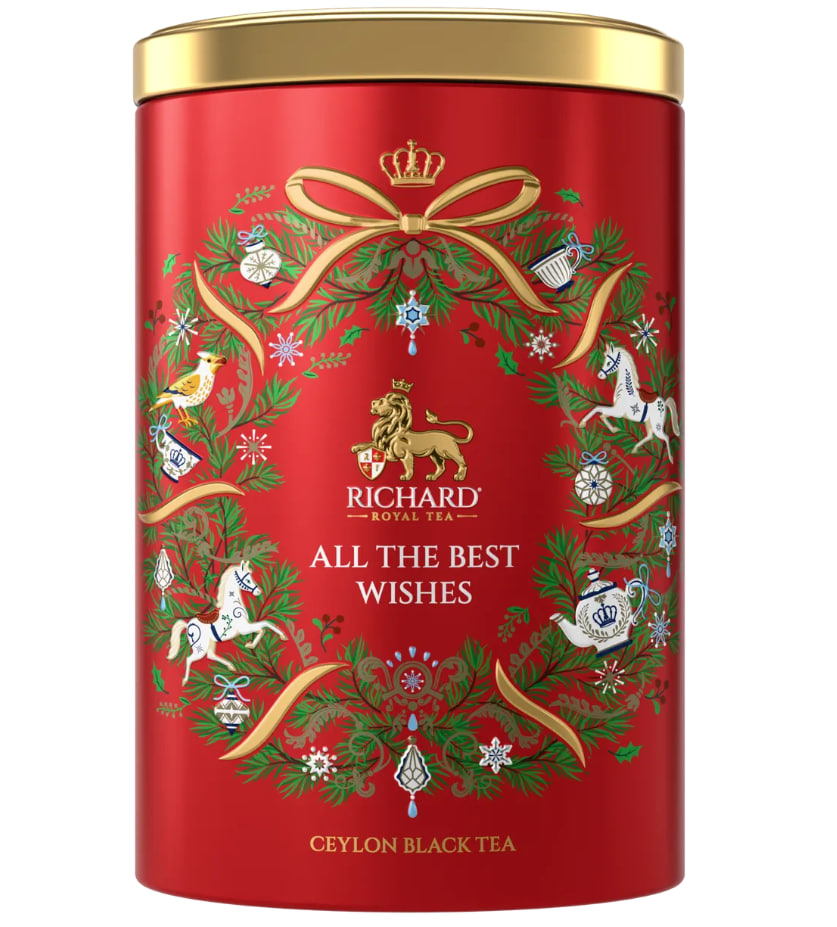 

Подарочный набор Richard Symbol Of The Year Чай чёрный листовой 80 г 1 шт дизайн в ассортименте