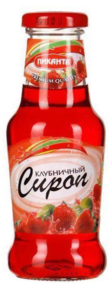

Сироп Пиканта клубничный 300 г