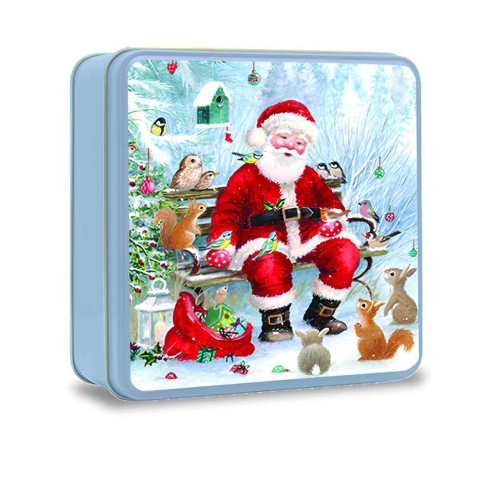 

Печенье Grandma Wild's Embossed Santa and Woodland Friends 160 г, Великобритания