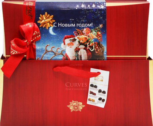 

Набор шоколадных конфет Bind Chocolate Эксклюзив красный 320 г