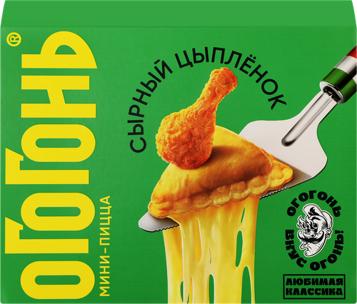 

Мини-пицца Огогонь Сырный цыпленок замороженная 250 г