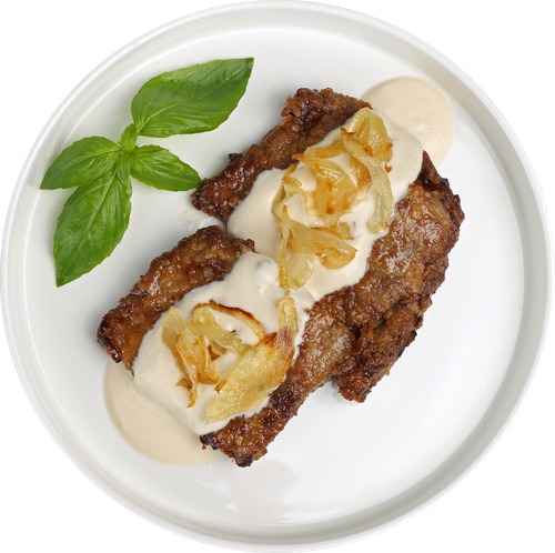 

Печень Лента Fresh По-строгановски весовая