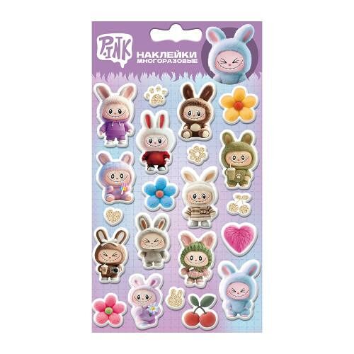 Объемные наклейки P.ink Монстры