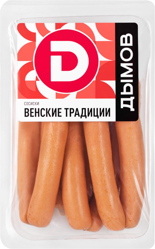 

Сосиски Дымов Венские традиции 400 г