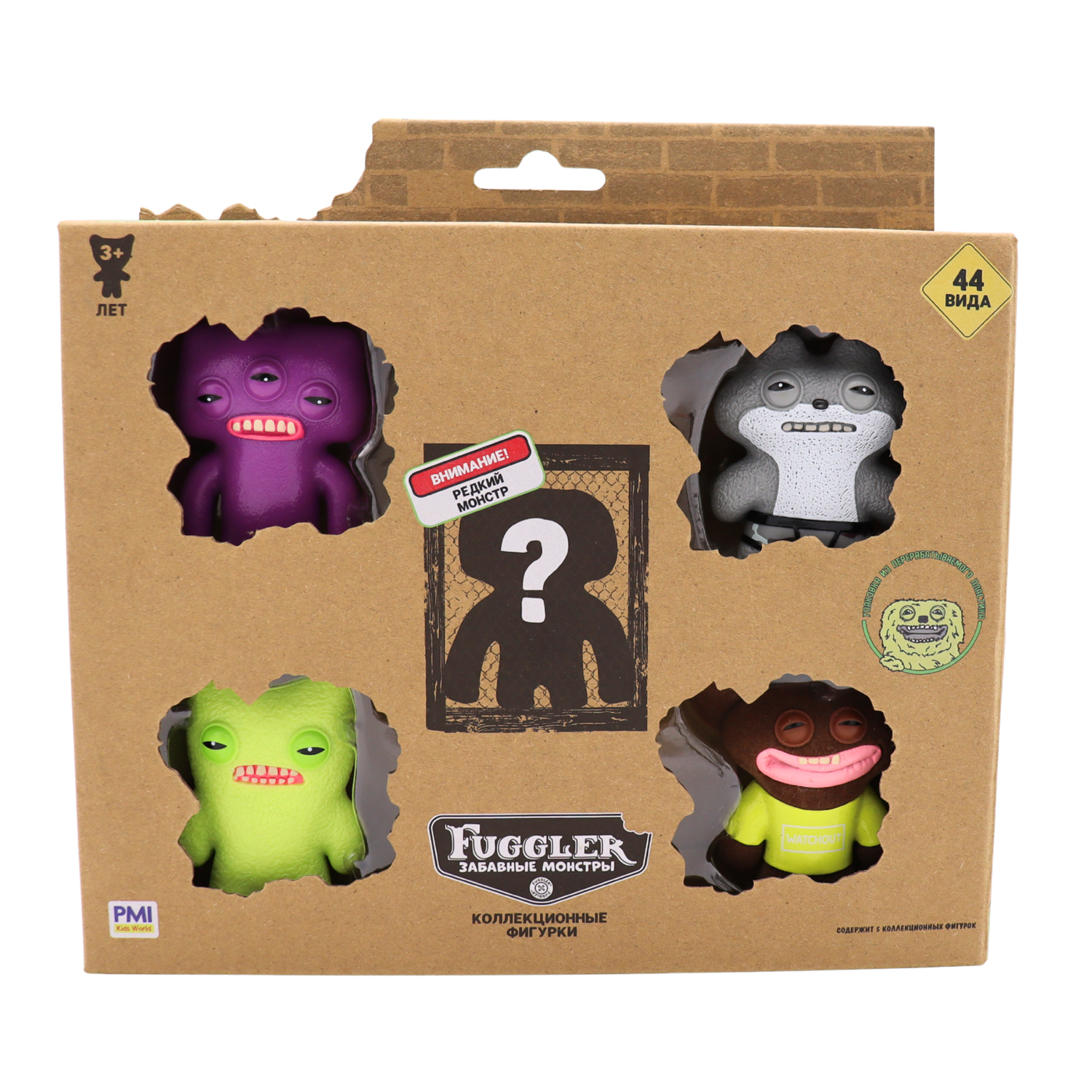 

Набор фигурок Fuggler коллекционные 5 шт. в коробке с окном 1 скрытый герой в ассортименте