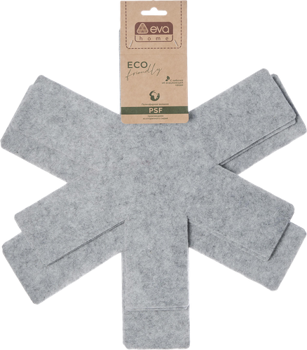 

Набор салфеток Eva для хранения посуды войлок арт. Е7904 4 шт.