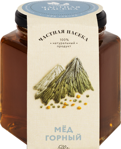 

Мёд Частная Пасека Горный 500 г