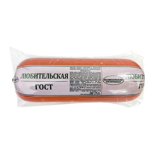 Колбаса вареная Великолукский Мясокомбинат Любительская весовая