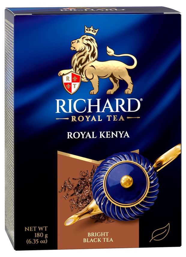 

Чай Richard Royal Kenya черный крупнолистовой, 180 г