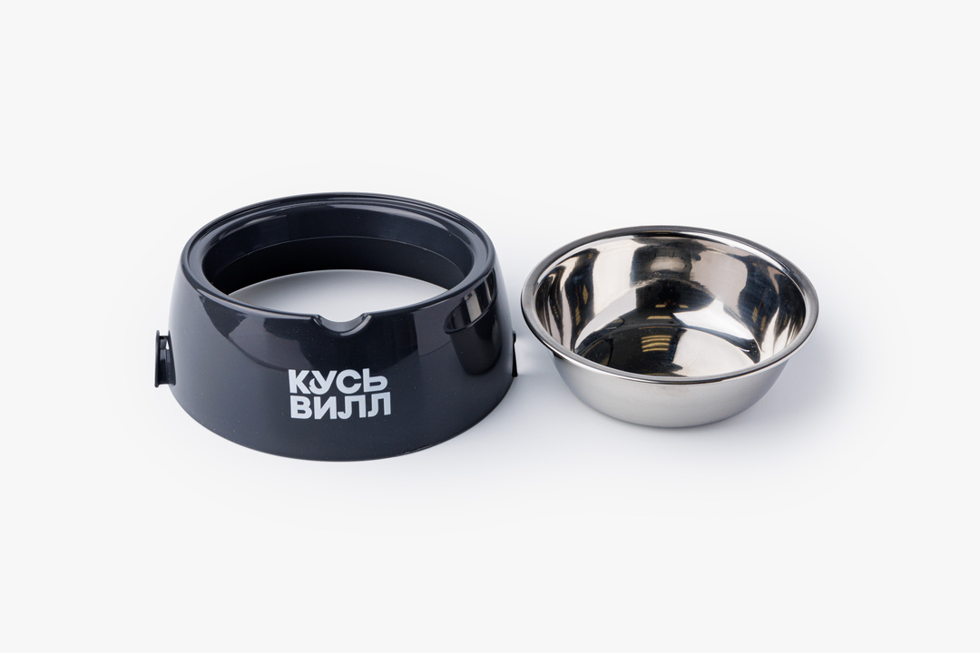 

Миска для животных Кусьвилл графит 300 мл