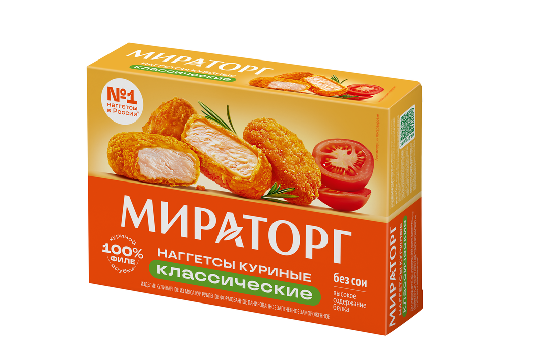 

Наггетсы Мираторг Классические куриные 250 г