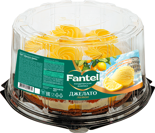 

Торт Fantel Джелато лимон 650 г