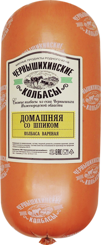 

Колбаса вареная Чернышихинские колбасы Домашняя со шпиком весовая