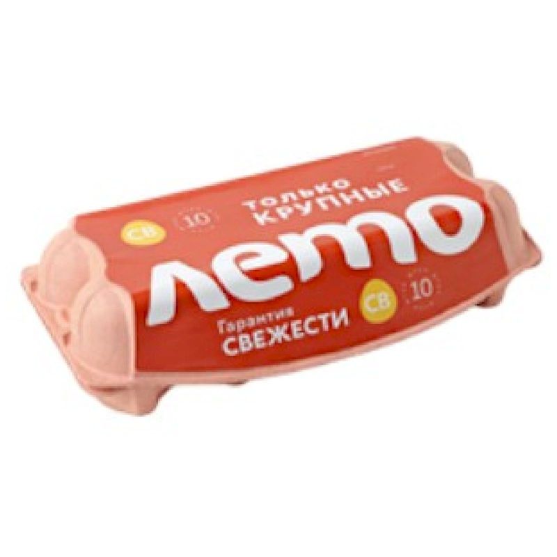 

Яйца куриные Лето высшей категории 10 шт