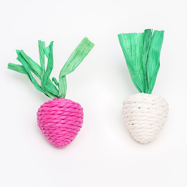 Набор игрушек Petmax Редис 8 см 2 шт.