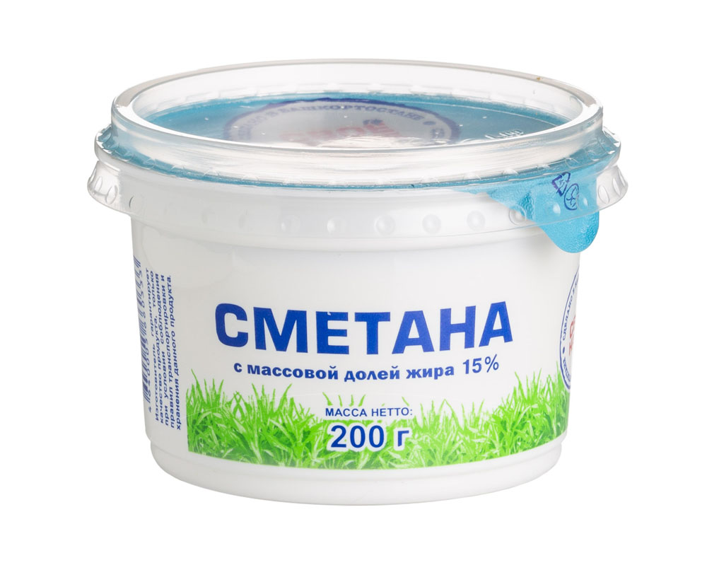 

Сметана Свое Наше 15% 200 г