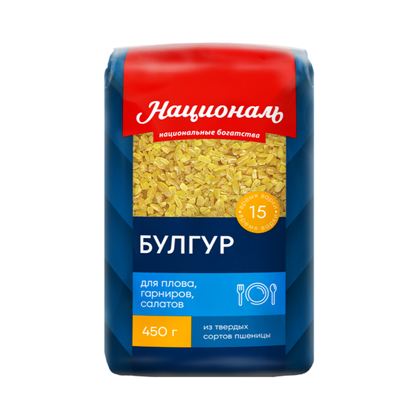 Крупа Булгур Националь 450 г