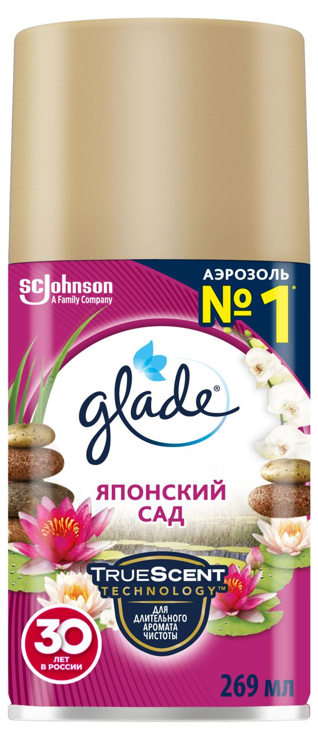 

Сменный баллон Glade Автоматический (Automatic) Японский сад 269 мл