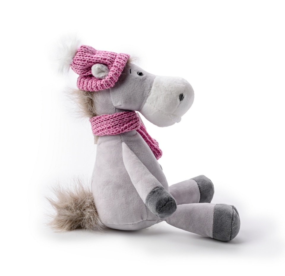 

Игрушка мягкая MaxiToys Конь Микки 22 см