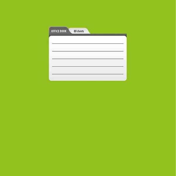 Тетрадь А4 80 листов, 1 шт, цвет в ассортименте