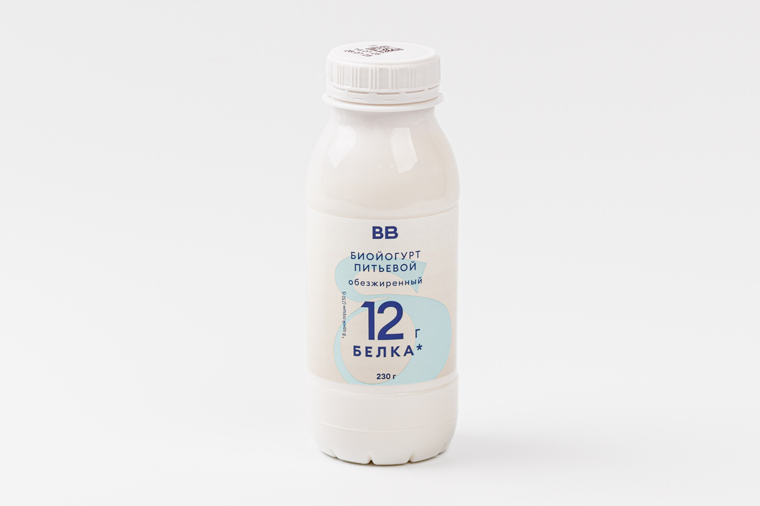 

Биойогурт питьевой ВкусВилл высокобелковый 0.1% 230 г
