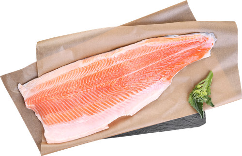 

Форель Радужная Лента Fresh филе на коже вес до 500 г