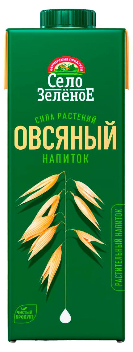 

Напиток Село Зелёное овсяный 1.8% 1 л
