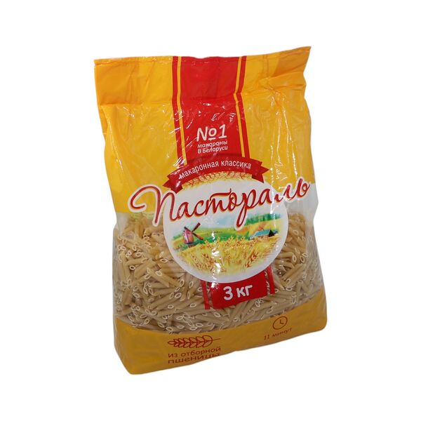 Макаронные изделия Перья особые рифлёные грВ в/с ф 3кг