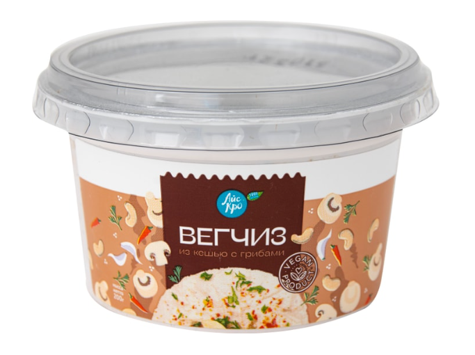 

Продукт растительный ВегЧиз из кешью с грибами АйсКро 200 г