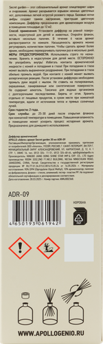 

Диффузор Apollo Adore Secret garden 30 мл