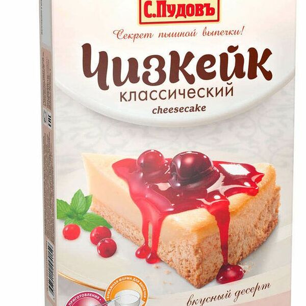 Смесь мучная С. Пудовъ Чизкейк Классический 350г
