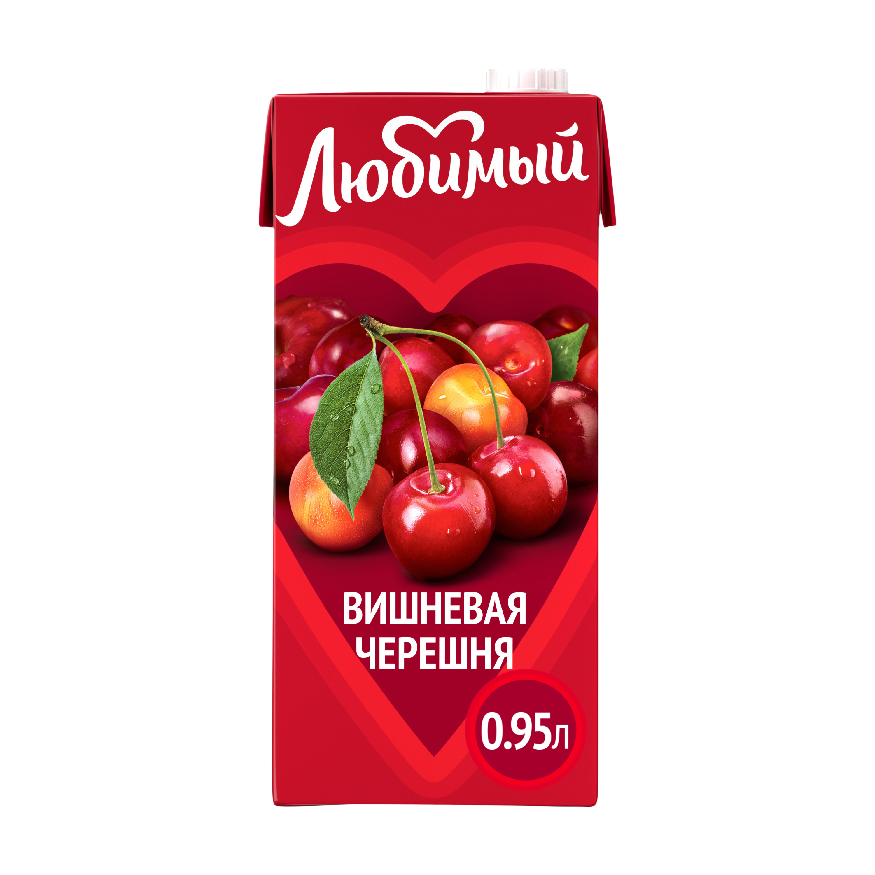 

Напиток сокосодержащий Любимый Вишневая черешня 0.95 л