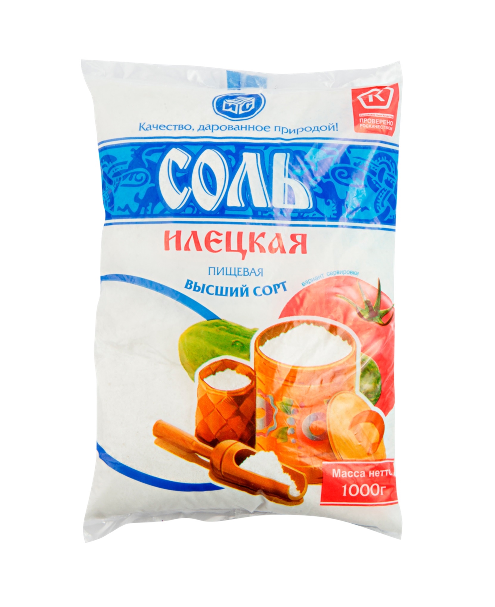 

Соль Илецкая помол №1 нейодированная 1 кг