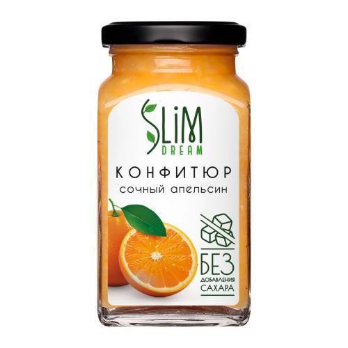 

Конфитюр Slim Dream апельсиновый без добавления сахара 300 г