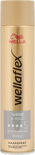 Лак для волос Wellaflex блеск и фиксация 250 мл