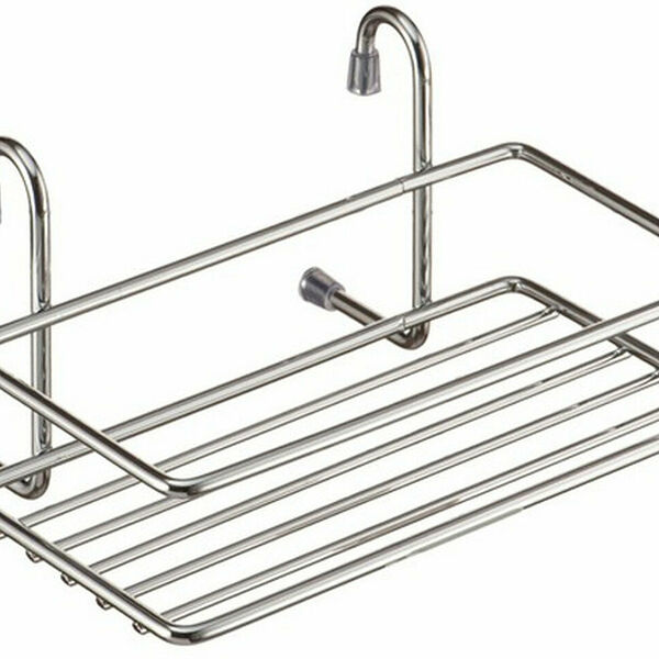 Полка короткая LEMAX хром 105х150 мм