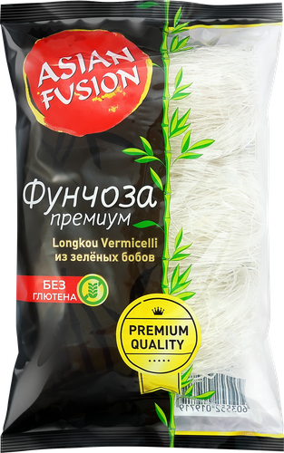

Вермишель Asian Fusion Фунчоза с зелеными бобами 150 г