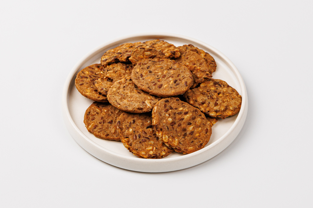 

Хлебцы цельнозерновые гречневые с луком и грибами 50 г