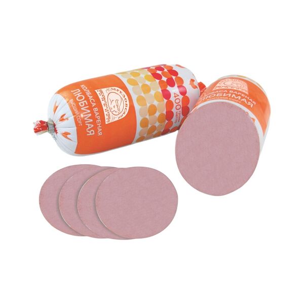 Колбаса Любимая вар из м/пт в/с 400г Березовский МКК