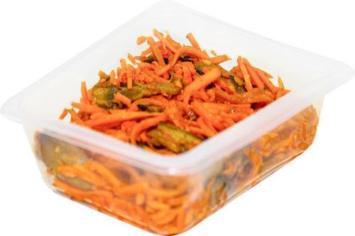 

Салат из моркови с грибами 150 г