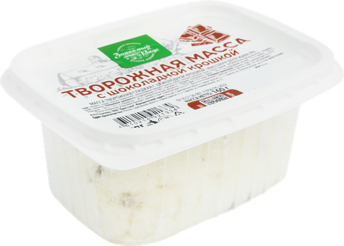 

Масса творожная Знакомый вкус с шоколадной крошкой 9% 160 г
