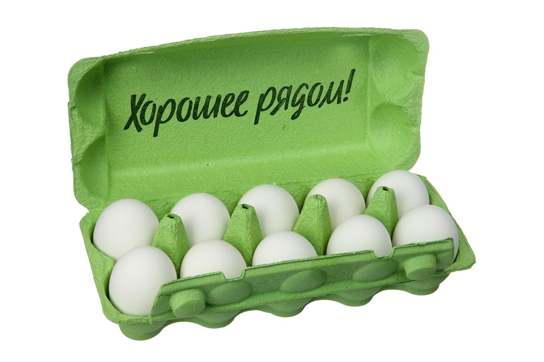 

Яйцо куриное Ешь хорошее С1 белое 10 шт. 600 г