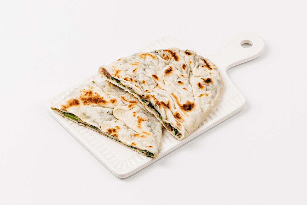 

Лепешка ВкусВилл с мясом и зеленью 160 г