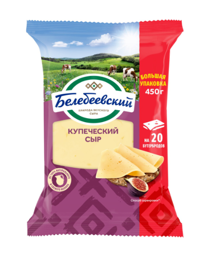 

Сыр Белебеевский Купеческий 52% 400 г