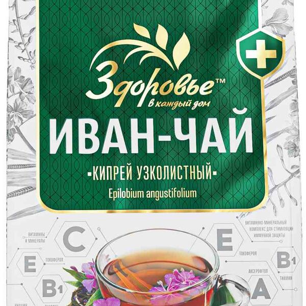 Напиток чайный Здоровье Иван-чай узколистный цельнолистовой 50 г