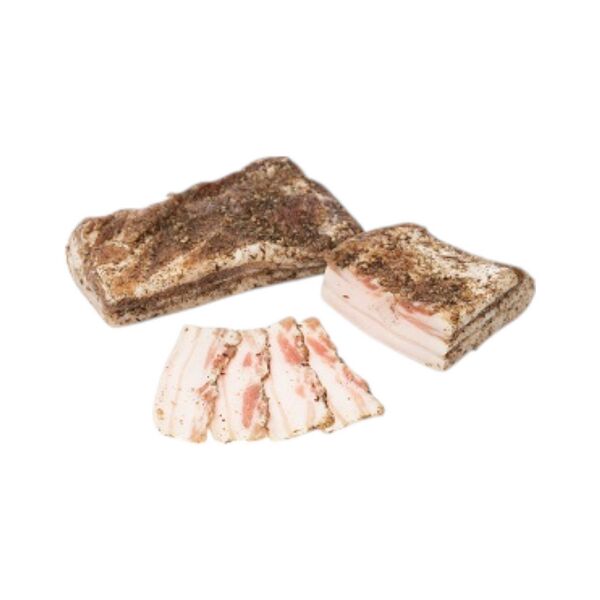 Прод из шпика Грудинка Сельская соленая вак фас порц вес Берёзовский мкк